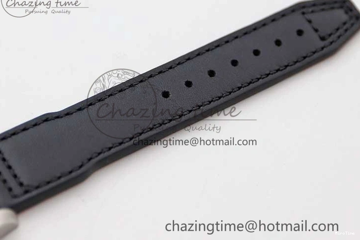 MIROTIME 0131 UrbanStyle Mark XVIII IW327012 SS M+F 1:1 Best Edition White Dial on Black Leather Strap A 7054